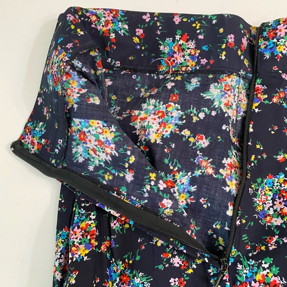 Vintage ELKONT Maxi Flare Skirt Floral High Rise 38 Europe size - Picture 8 of 12